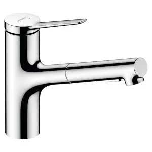 Hansgrohe Zesis M33 150 2jet Pull Out Sink Mixer Tap - Chrome 74800003 by Hansgrohe, a Kitchen Taps & Mixers for sale on Style Sourcebook