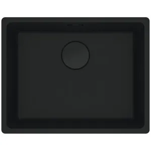 Franke Maris 520mm Single Bowl Undermount Sink Matte Black MRG110-52MB-B by Franke, a Kitchen Sinks for sale on Style Sourcebook