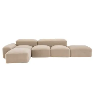 Amura Lapis E019 Modular Sofa - Alpaca 02 Fabric AM001-E019-ALPACA02 by Amura, a Sofas for sale on Style Sourcebook