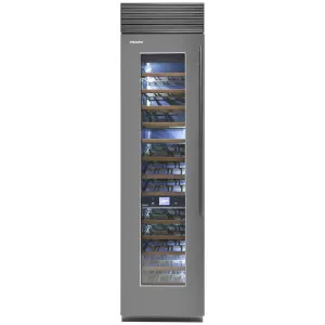 Fhiaba 60cm X-PRO Dual Zone Wine Cellar Left Hinge Satin Steel XS5990FW3AM4DH by Fhiaba, a Wine Fridges for sale on Style Sourcebook