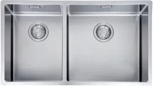 Franke Bolero 3/4 and 1 Bowl Sink with Small Bowl Left BOX220-42/29SBL by Franke, a Kitchen Sinks for sale on Style Sourcebook