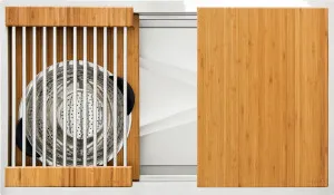 The Galley Ideal Workstation 3 Culinary Kit - Bamboo IWS-3-S-BA by The Galley, a Kitchen Sinks for sale on Style Sourcebook