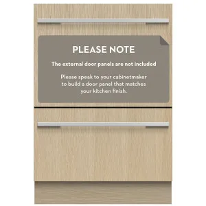 Fisher & Paykel Series 11 Integrated Tall Double DishDrawer Dishwasher DD60DTX6I1 by Fisher & Paykel, a Dishwashers for sale on Style Sourcebook