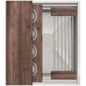 The Galley Ideal ThinTop BarStation 18 American Black Walnut IBS-18-C-TT-WA by The Galley, a Kitchen Sinks for sale on Style Sourcebook