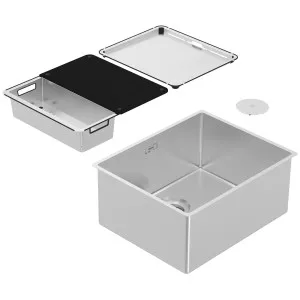 Abey Boutique Piazza Large Bowl Sink CRQ500 by Abey, a Kitchen Sinks for sale on Style Sourcebook