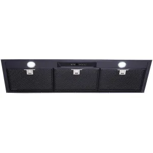 Schweigen 90cm Matte Black UnderMount Rangehood with ISO Drive SP Motor UM1170-9SBSEPAK by Schweigen, a Rangehoods for sale on Style Sourcebook