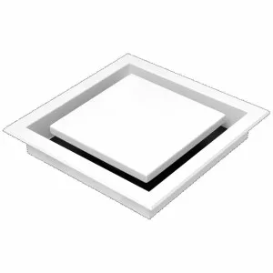 Schweigen Silent Exhaust Fan (White Square Recessed Diffuser) BRW600 by Schweigen, a Rangehoods for sale on Style Sourcebook