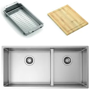 Artinox Radius Mose Sink with Accessory Pack ARTRMO5034PK by Artinox, a Kitchen Sinks for sale on Style Sourcebook