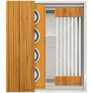 The Galley Ideal ThinTop BarStation 18 Natural Golden Bamboo IBS-18-C-TT-BA by The Galley, a Kitchen Sinks for sale on Style Sourcebook