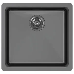 Abey 45L Single Bowl Laundry Tub With Overflow Black Pearl LT120BP by Abey, a Kitchen Sinks for sale on Style Sourcebook