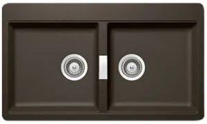 Abey Schock Horizont Double Bowl Sink Bronze N200BZ by Abey, a Kitchen Sinks for sale on Style Sourcebook