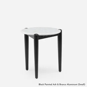 De La Espada Sidekicks Small Occasional Side Table with Terrazzo Top and Oak Timber 456SKT by De La Espada, a Side Table for sale on Style Sourcebook