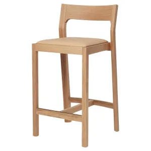 Case Furniture Profile Counter Stool - Oak and Cream 108387 by Case Furniture, a Chairs for sale on Style Sourcebook