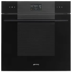 Smeg 60cm Linea Black Glass Pyrolytic Oven SOPA6102TB3 by Smeg, a Ovens for sale on Style Sourcebook