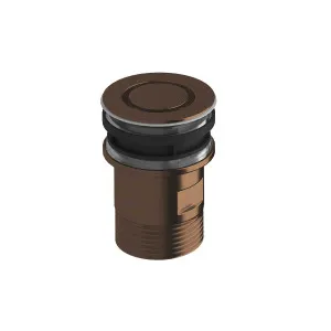 Sussex Taps Bath Plug and Waste LUXPVD® Brushed Rare Bronze SXBHPW-72 by Sussex Taps, a Kitchen Taps & Mixers for sale on Style Sourcebook
