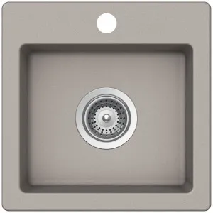 Abey Schock Virtus Single Bowl Bar Sink - Concrete VN-100XSC by Abey, a Kitchen Sinks for sale on Style Sourcebook