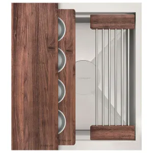 The Galley Ideal BarStation 18 American Black Walnut IBS-18-C-WA by The Galley, a Kitchen Sinks for sale on Style Sourcebook