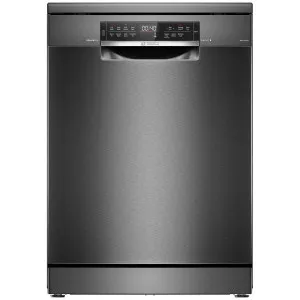 Bosch 60CM Series 6 Freestanding Black Inox Dishwasher SMS6HCB01A by Bosch, a Dishwashers for sale on Style Sourcebook