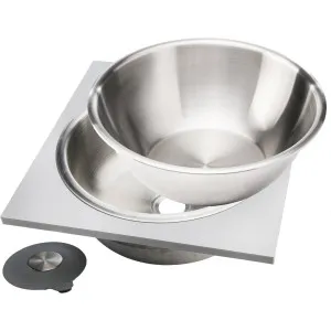 The Galley Wash & Serve Set - Gray Resin WM-17-D-GR by The Galley, a Kitchen Sinks for sale on Style Sourcebook