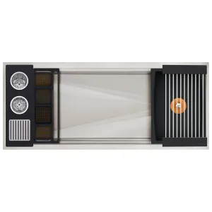 The Galley Ideal WashStation 4S Wash Kit Graphite Resin IWA-4-S-GT by The Galley, a Kitchen Sinks for sale on Style Sourcebook