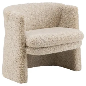 De La Espada Cursa Lounge Chair - Mohawi Curly Sheepskin 174ADMOHAWISH by De La Espada, a Chairs for sale on Style Sourcebook