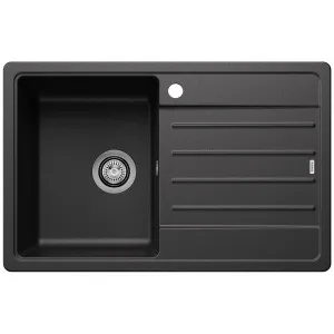 Blanco LEGRA 45S Single Bowl Top Mount Sink with Right Hand Drainer Silgranit Anthracite 528061 by Blanco, a Kitchen Sinks for sale on Style Sourcebook