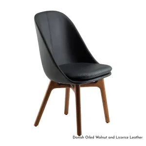 De La Espada Solo Dining Chair in Ash Timber - Upholstery Range A 750AA by De La Espada, a Chairs for sale on Style Sourcebook