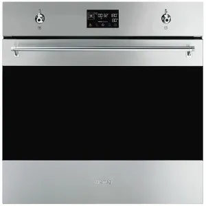 Smeg 60cm Classic Stainless Steel Pyrolytic Combi Steam Oven SOPA6302S2PX by Smeg, a Ovens for sale on Style Sourcebook