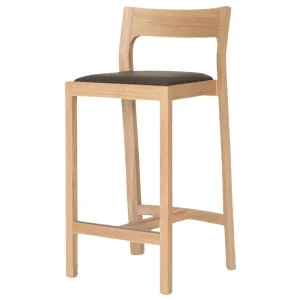 Case Furniture Profile Barstool - Oak and Brown MH212O by Case Furniture, a Chairs for sale on Style Sourcebook