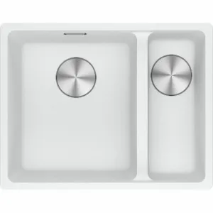 Franke Maris 340/150mm 1 and 1/2 Bowl Right Topmount Sink Polar White MRG660-SBRPWB by Franke, a Kitchen Sinks for sale on Style Sourcebook