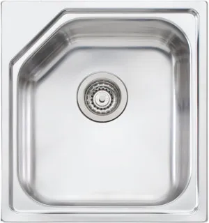 Oliveri Nu-Petite Single Bowl Topmount Sink NP610 by Oliveri, a Kitchen Sinks for sale on Style Sourcebook