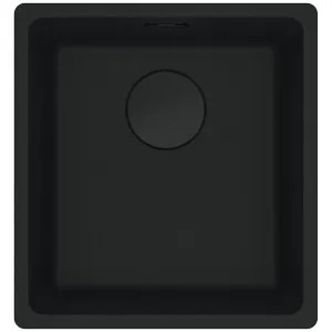 Franke Maris 370mm Single Bowl Undermount Sink Matte Black MRG110-37MB-B by Franke, a Kitchen Sinks for sale on Style Sourcebook