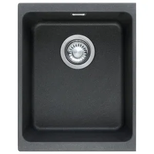 Franke Kubus Single Bowl Undermount Sink KBG110-34-BONYX by Franke, a Kitchen Sinks for sale on Style Sourcebook