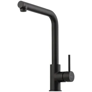 Oliveri Venice Right Angle Mixer Tap Matte Black VE570FMB by Oliveri, a Kitchen Taps & Mixers for sale on Style Sourcebook