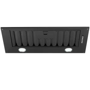 Schweigen 60cm Undermount Rangehood Matte Black On Board Motor WINU-6B by Schweigen, a Rangehoods for sale on Style Sourcebook