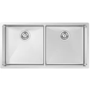 Abey Alfresco Double Bowl Sink - Stainless Steel FRA400D by Abey, a Kitchen Sinks for sale on Style Sourcebook