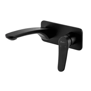 Oliveri Verona Wall Mixer Set - Matte Black VA305516MB by Oliveri, a Kitchen Taps & Mixers for sale on Style Sourcebook