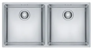 Franke Maris Double Bowl Sink Stainless Steel MRX220-40/40 by Franke, a Kitchen Sinks for sale on Style Sourcebook
