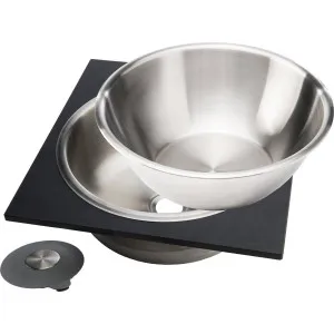 The Galley Wash & Serve Set - Graphite Wood Composite WM-17-D-GT by The Galley, a Kitchen Sinks for sale on Style Sourcebook