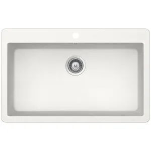 Abey Schock Virtus Large Bowl Sink Alpina VN-100XLW by Abey, a Kitchen Sinks for sale on Style Sourcebook