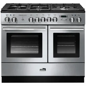 Falcon 100cm Professional FX Freestanding Dual Fuel Oven/Stove Stainless Steel and Chrome PROPL100FXDFSS-CH by Falcon, a Cooktops for sale on Style Sourcebook