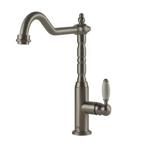 Turner Hastings Providence Single Sink Mixer Brushed Nickel PR405SM-BN by Turner Hastings, a Kitchen Taps & Mixers for sale on Style Sourcebook
