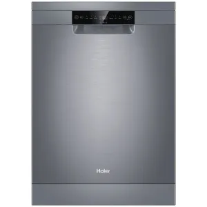 Haier 60cm 300 Series Freestanding Dishwasher Satina HDW13F0S1 by Haier, a Dishwashers for sale on Style Sourcebook