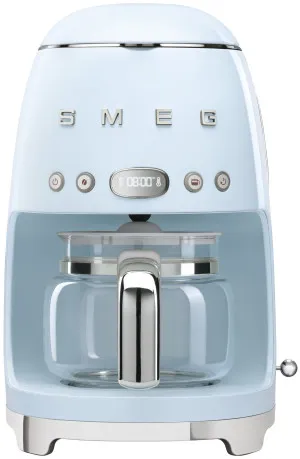 Smeg 50s Retro Style Drip Filter Coffee Machine Pastel Blue DCF02PBAU by Smeg, a Espresso Machines for sale on Style Sourcebook