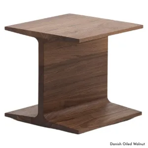 De La Espada I Beam Side Table - Walnut 345W by De La Espada, a Side Table for sale on Style Sourcebook