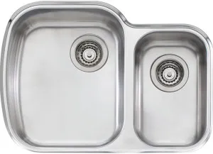 Oliveri Monet 1 and 1/2 Bowl Undermount Sink MO71U by Oliveri, a Kitchen Sinks for sale on Style Sourcebook