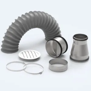 Aero 150mm Wall / Eave Roof Ducting Kit ADK150WALL by Aero, a Rangehoods for sale on Style Sourcebook
