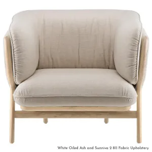 De La Espada Stanley Armchair in Ash Timber - Upholstery Range A - 102SAA by De La Espada, a Chairs for sale on Style Sourcebook