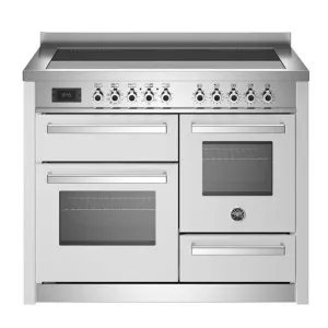 Bertazzoni Professional Series 110cm 5-Zone Induction Cooktop with Electric Triple Oven Cooker Bianco PRO115I3EBIT by Bertazzoni, a Ovens for sale on Style Sourcebook