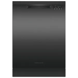 Fisher & Paykel Series 7 Contemporary Freestanding Dishwasher Black Steel DW60FC4B2 by Fisher & Paykel, a Dishwashers for sale on Style Sourcebook